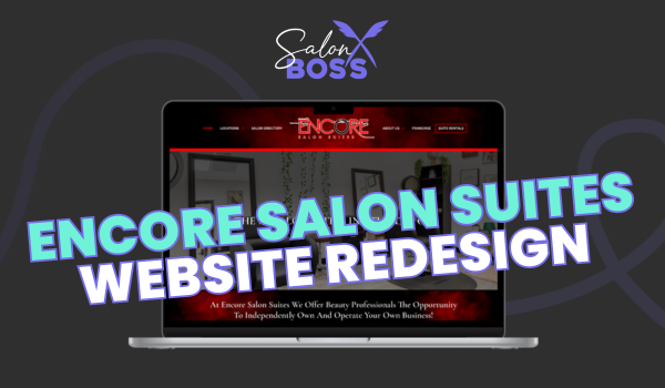 Encore Salon Suites Website Redesign