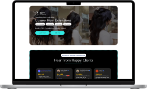 Salon Boss - Website Service Banner